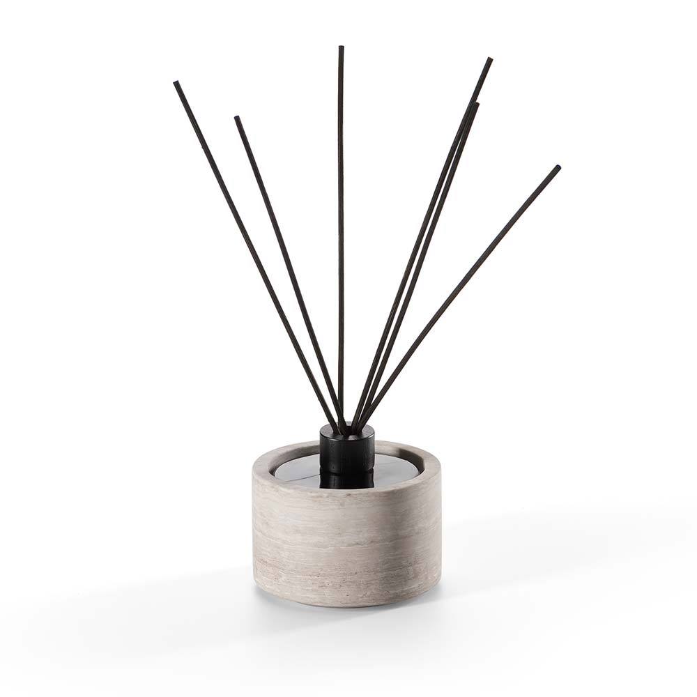 Pietra L11 Medium Scent Diffuser | Silk Georgette® Marble | Salvatori |  Collectional