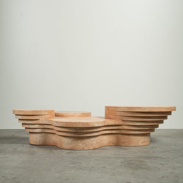 Slice Me Up Sculptural Coffee Table by COLLECTIONAL DUBAI