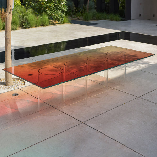 Mirage Glass Table by Sabine Marcelis for by COLLECTIONAL DUBAI