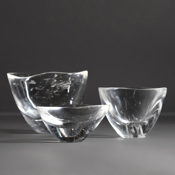 Rock Crystal Libation Cups by Collectional Dubai