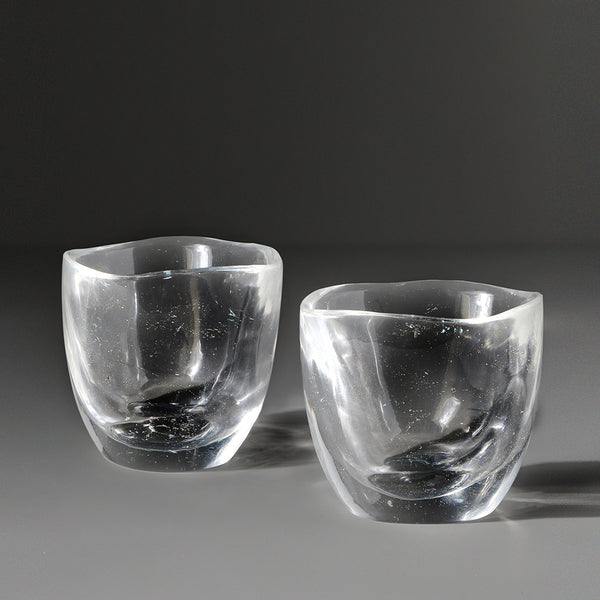 Verglas Rock Crystal Tumblers by Collectional Dubai