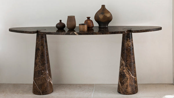 Eros Oval Console by COLLECTIONAL DUBAI