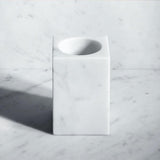 Fontane Bianche Toothbrush Tumbler | Bathroom Accessery | Bianco Carrara Marble
