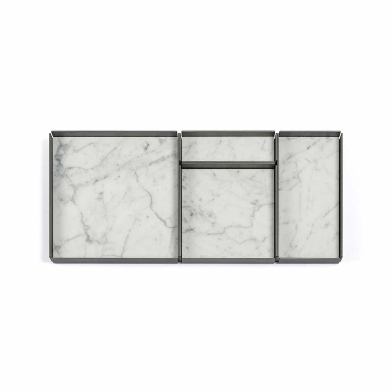 Fontane Bianche | Modular Trays | Bianco Carrara Marble