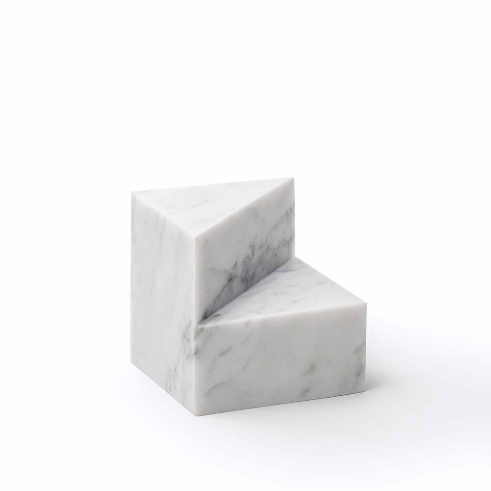 Kilos Bookend | Decorative Object | Bianco Carrara Marble