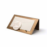 Balancing Letter Holder | Office Accessory | Calacatta Vagli Marble