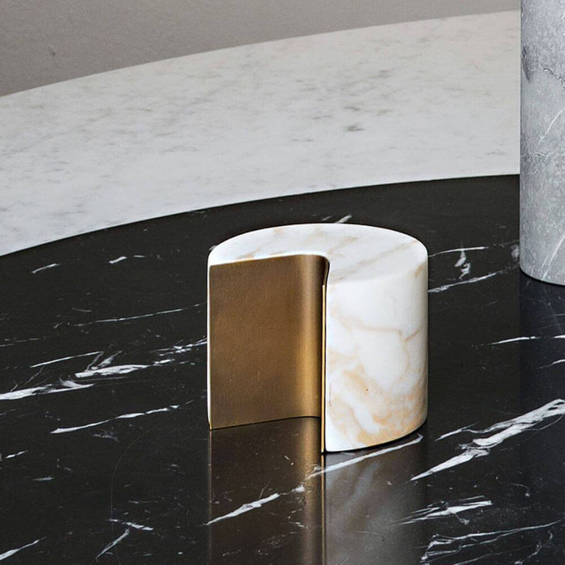 Balancing Paperweight | Office Accessory | Calacatta Vagli Marble