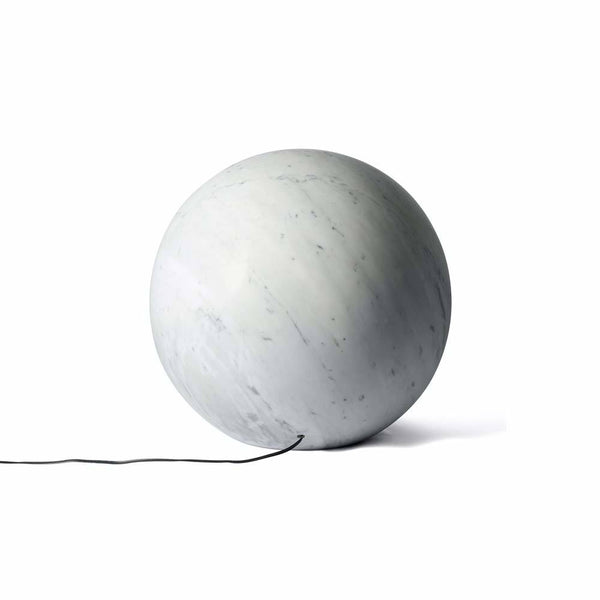 Urano Floor Lamp Bianco Carrara Marble Salvatori by COLLECTIONAL DUBAI