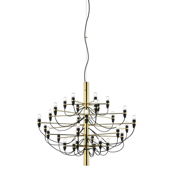 2097/30 (clear bulbs) Suspension Lamp Brass by COLLECTIONAL DUBAI