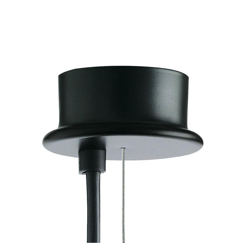 2097/30 (clear bulbs) | Suspension Lamp | Brass | Black