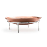 Tiberius I | Large Fruit Bowl | Copper | Silver Plated