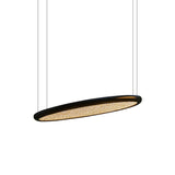 Bogotà SO | Small | Ceiling Light | Black Stained | Vienna Straw