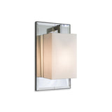 Coco Deluxe AP | Wall Light | Polished Nickel | White Cotton