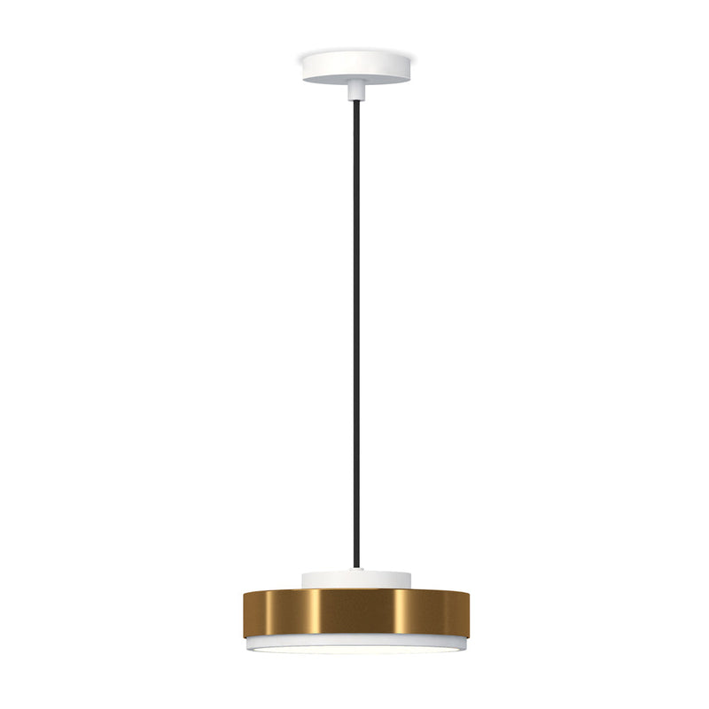 Discus SO | Small | Suspension Light | Black Lacquered | Opal White