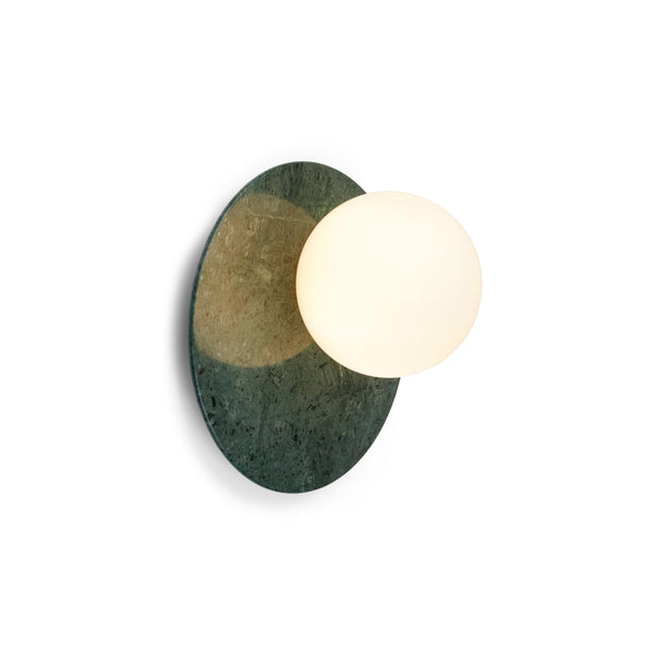 Emma AP Green Marble Opal White Wall Light by Collectional Dubai