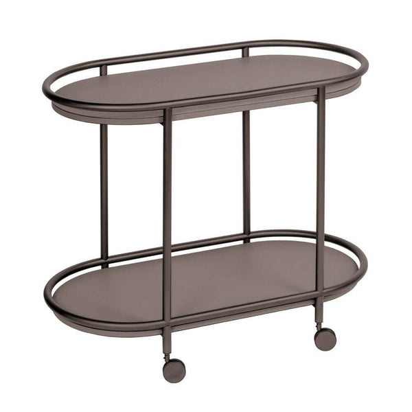 Arcade Oval Serving Cart by COLLECTIONAL DUBAI