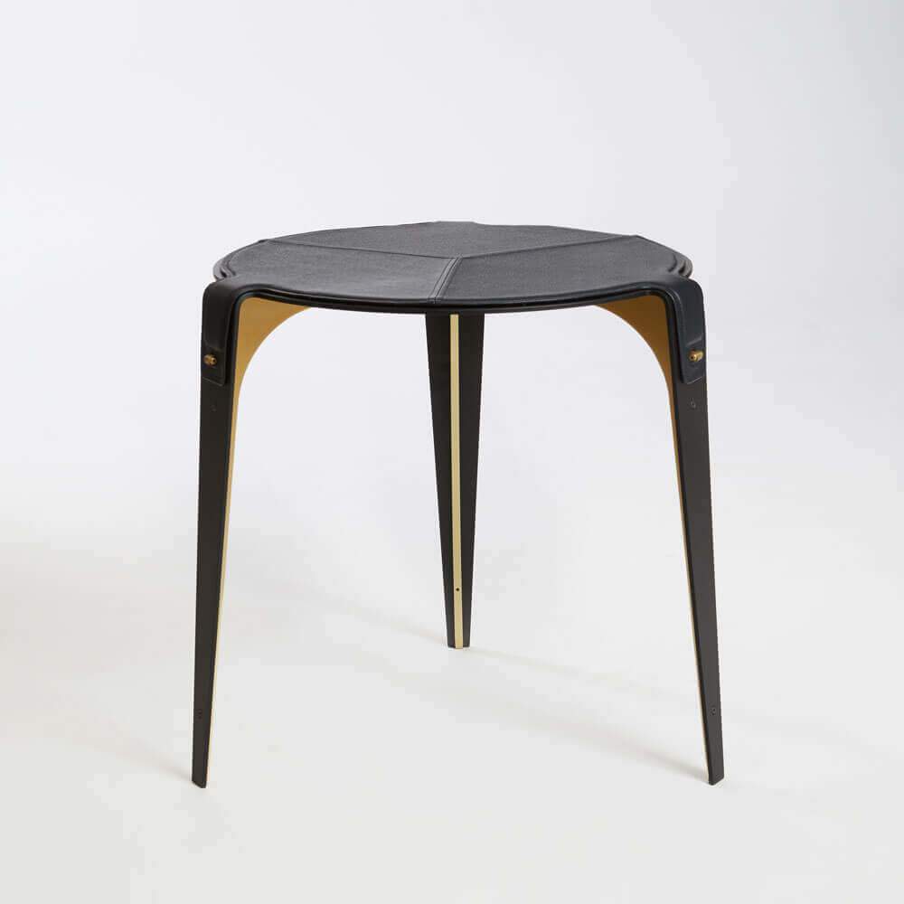 Bardot | Side Table | Black | Brass