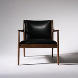 Claude | Lounge chair | Walnut oil | Black