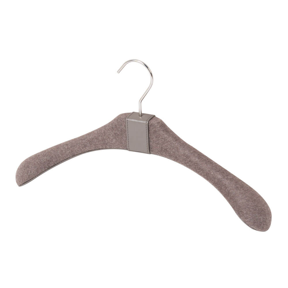 Camillo Women Regular | Hanger | Taupe Cashmere Cover, Chrome Hook