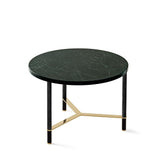 Cookies Circle S | Coffee Table | Green | Black | Brass