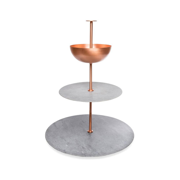 Lunar Cycle Stand Grey Copper by COLLECTIONAL DUBAI