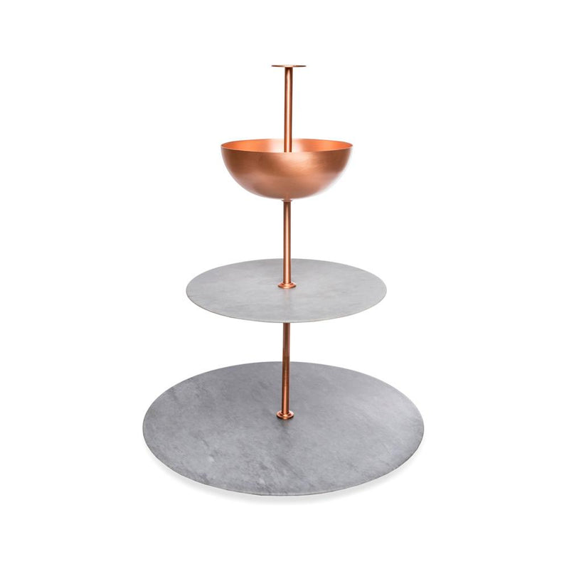 Lunar Cycle | Stand | Grey | Copper