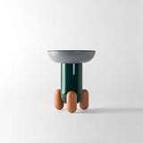 Explorer Table 1 | Occasional table | Grey | Silver | Green | Red beige