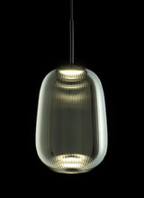 Maat | Suspension | LED | Glass | Green | Grey