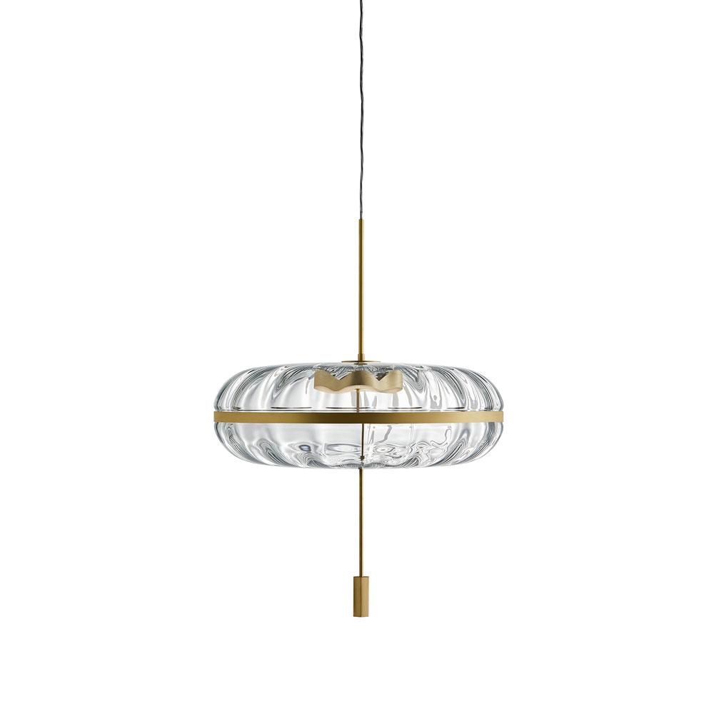 Jolie | Hanging Lamp | Glass | Brass