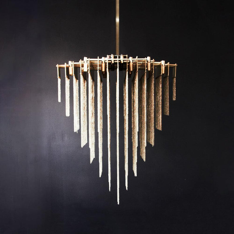 Kelly Small Chandelier | Suspensions | Brass