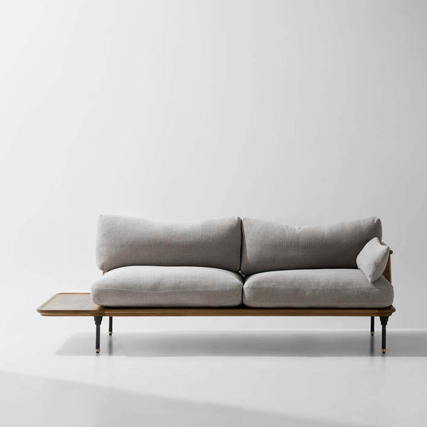 Distrikt Chaise Lounge Left Tray by COLLECTIONAL DUBAI