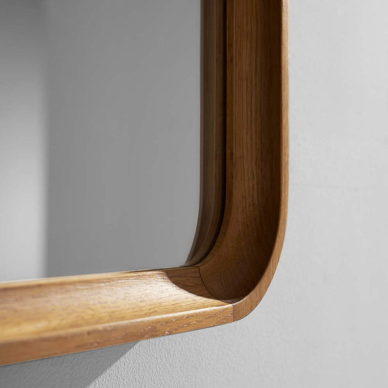 Hallway | Mirror | Hard Fumed Oak Frame