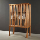 Mikado | Cabinet | Olive Ash Wood Structure