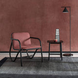 N. 200 | Armchair | Black Lacquered, Upholstered Red