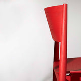 Neve | Chair | Red Stained Ashwood Structure