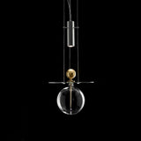 Perfume sphere | Suspension | Glass | Aluminium | Gold
