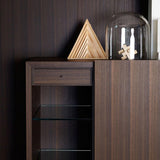 Tiller High | Cabinet | Eucalyptus Wood Stucture