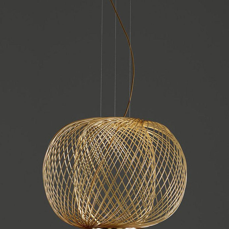 Anwar T Combi 45/90 | Suspension Lamp | Golden / Copper