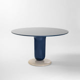 Explorer | Dining Table | Grey | Blue | Ivory