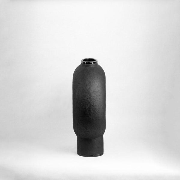 Kumanec Two Legs Vase Black by COLLECTIONAL DUBAI