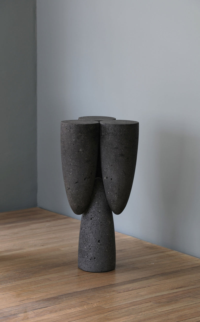 Copal Side Table | Volcanic Stone
