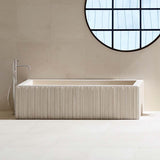 Ishiburo | Bathtub | Crema d'Orcia Marble