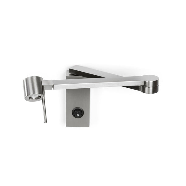 Manhattan AP Satin Nickel | With Switch Wall Light by Collectional Dubai