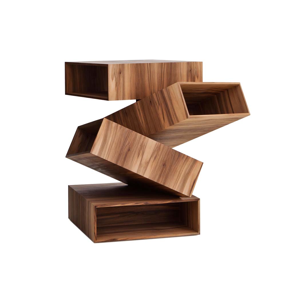 Balancing Boxes | Bedside Table | Red Gum Wooden Structure