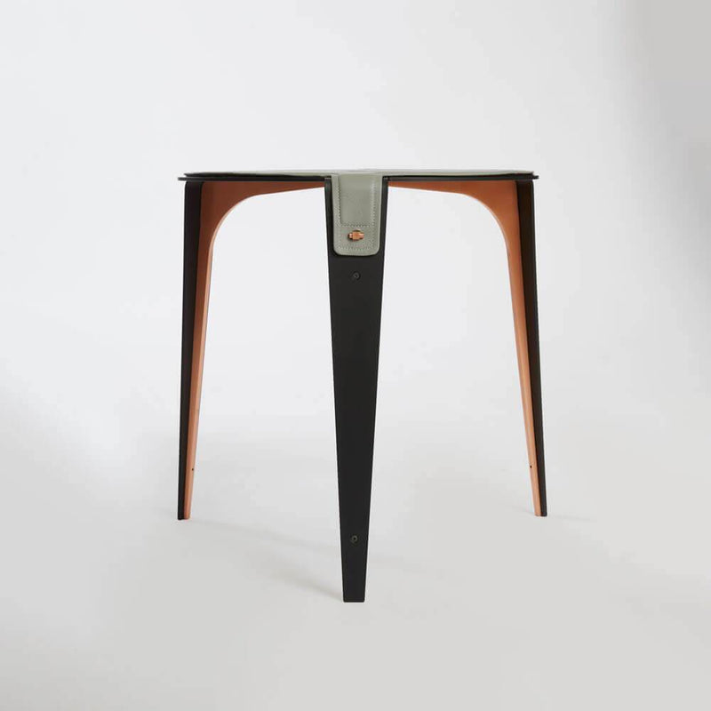 Bardot | Side Table | Slate-Grey | Black | Copper