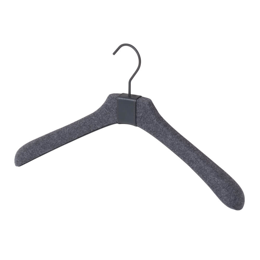 Brunello Men Regular | Hanger | Dark Grey Cashmere Cover, Bronze Hook