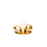 Tramonto | Candle Holder | Large | Brass