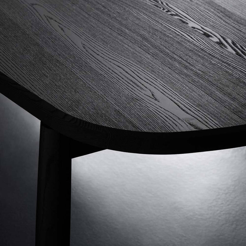 Galileo | Dining Table | Black Ashwood Structure