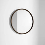 Round XL | Mirror | Smoked Oak Frame