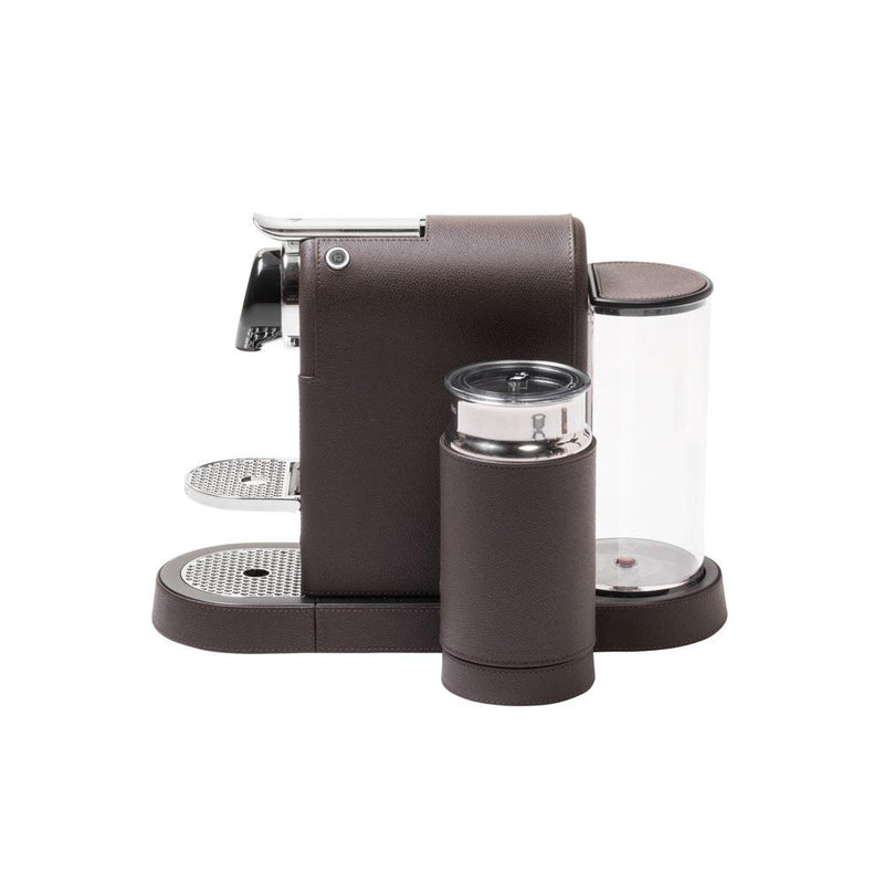 Citiz Easy Version with Frother | Coffee Machine | Moka Leather Cover